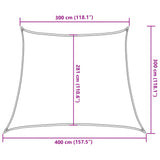 Zonnezeil 160 G/M² Hdpe