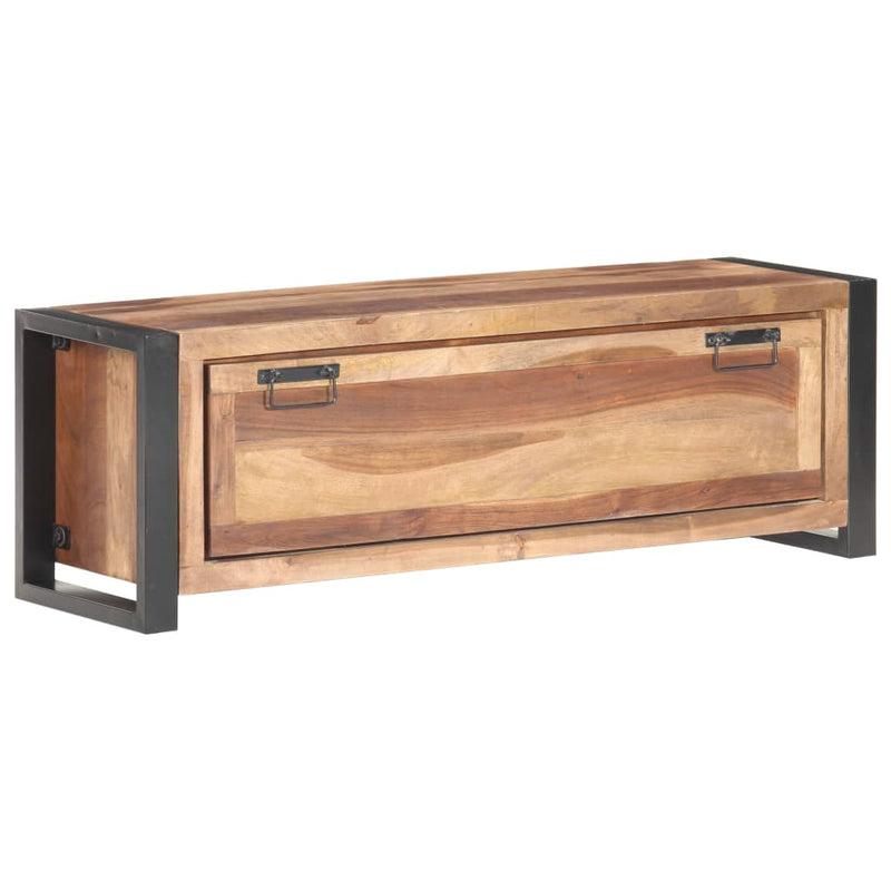Schoenenkast 120X35X40 Cm Massief Hout