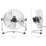 Vloerventilator 3 Snelheden 50,7 W 45 Cm