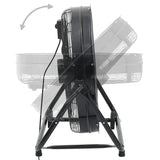 Trommelventilator Industrieel 172,5 W 60 Cm Zwart