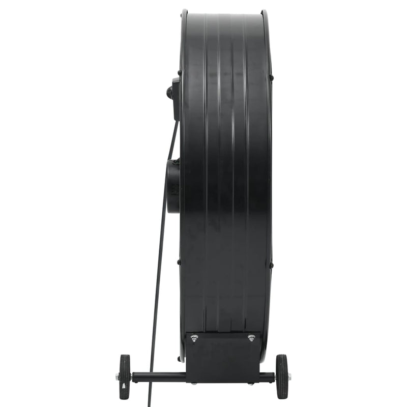 Trommelventilator Industrieel 187,7 W 77 Cm Zwart