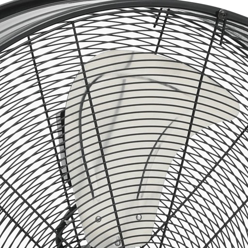 Trommelventilator Industrieel 187,7 W 77 Cm Zwart