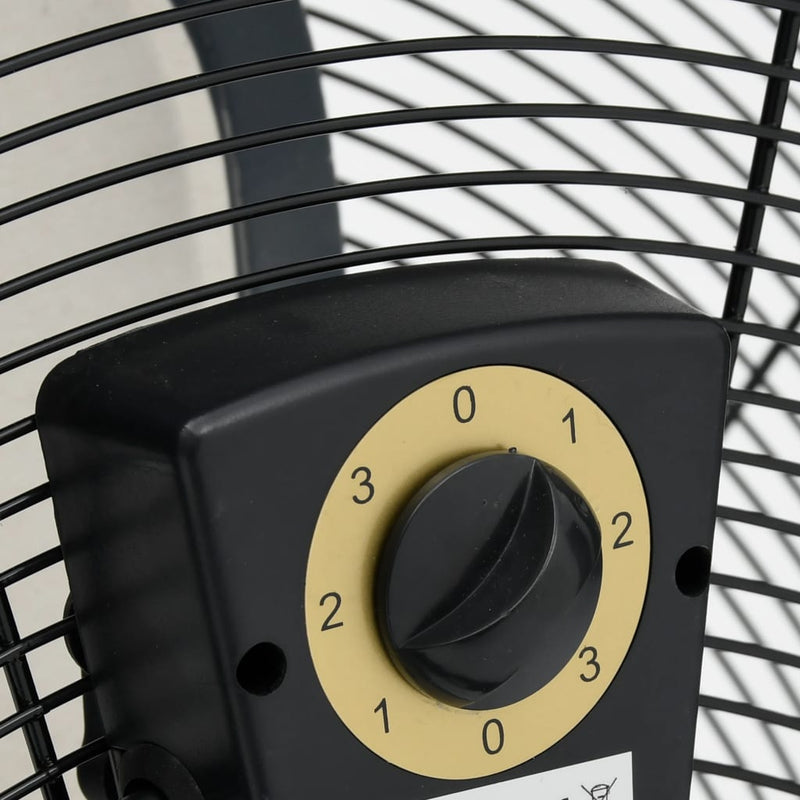 Trommelventilator Industrieel 187,7 W 77 Cm Zwart