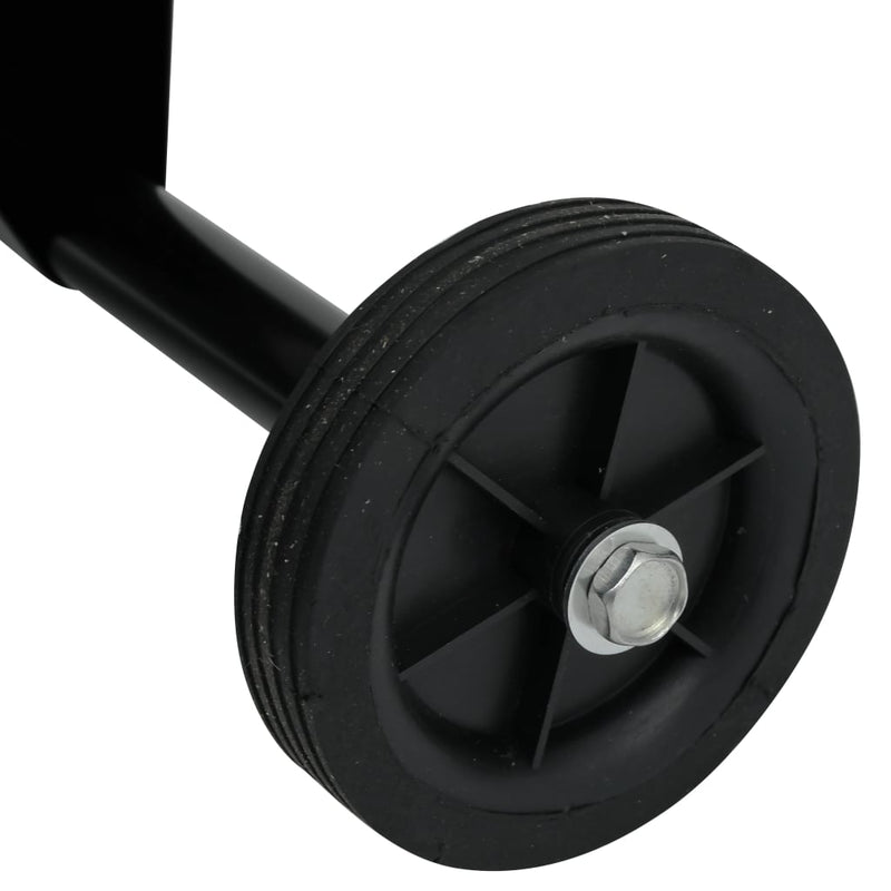 Trommelventilator Industrieel 187,7 W 77 Cm Zwart