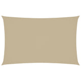 Zonnescherm Rechthoekig Oxford Stof Beige