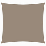 Zonnescherm Vierkant Oxford Stof Taupe