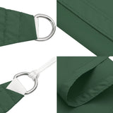 Zonnescherm Driehoekig 4,5X4,5X4,5 M Oxford Stof Donkergroen