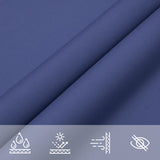 Zonnescherm Vierkant Oxford Stof Blauw