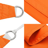 Zonnezeil Rechthoekig 2,5X4,5 M Oxford Stof Oranje