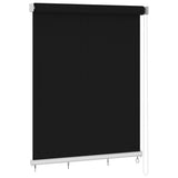 Rolgordijn Voor Buiten 220X230 Cm Zwart