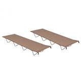 Campingbed 180X60X19 Cm Oxford Stof En Staal
