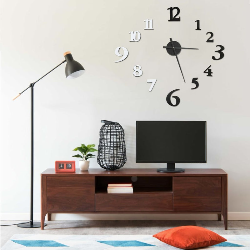 3D-Wandklok Modern Xxl 100 Cm