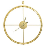 Wandklok 52 Cm Ijzer Kleurig