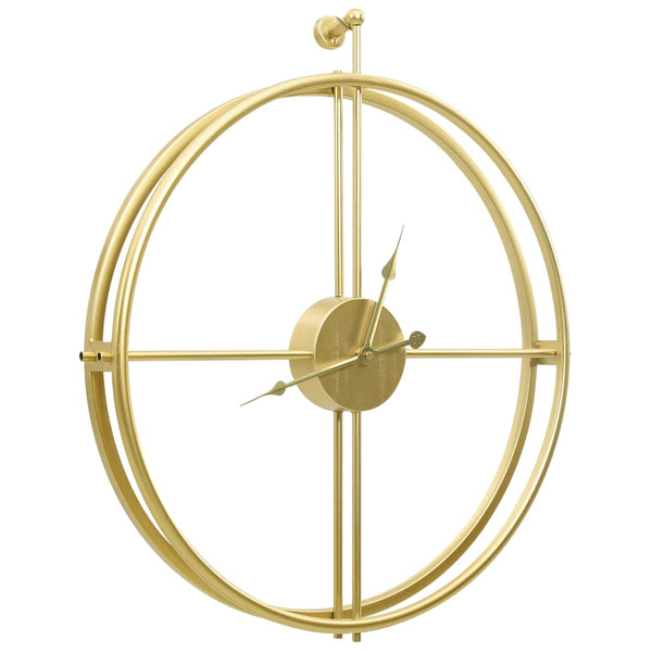 Wandklok 52 Cm Ijzer Kleurig