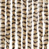 Vliegengordijn Chenille Beige En Bruin