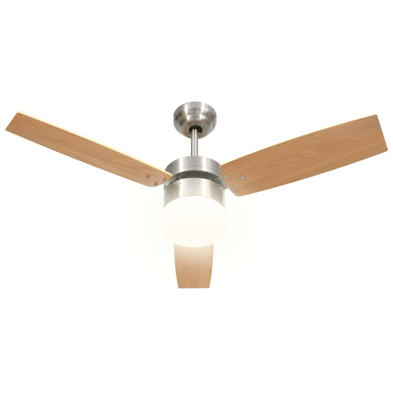 Plafondventilator Met Lamp Afstandsbediening 108 Cm