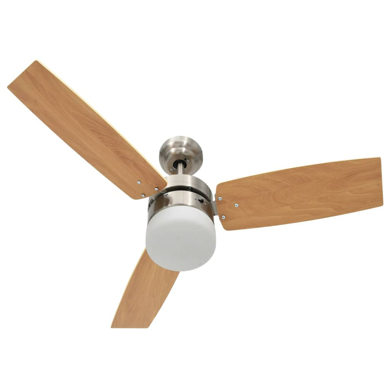 Plafondventilator Met Lamp Afstandsbediening 108 Cm