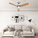 Plafondventilator Met Lamp Afstandsbediening 108 Cm