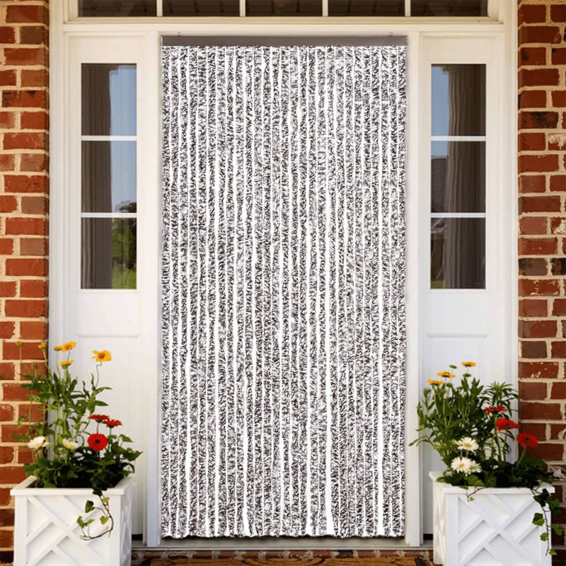 Vliegengordijn Chenille Bruin En Beige