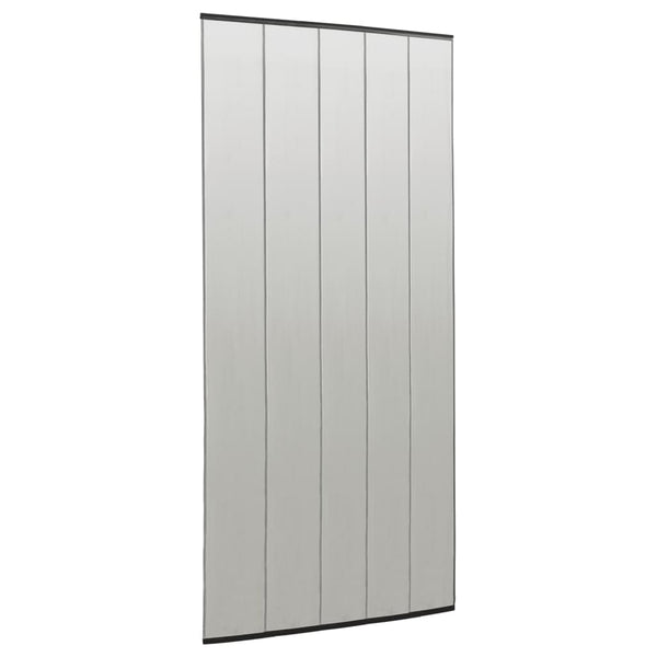 Vliegengordijn 5-Delig Mesh Zwart