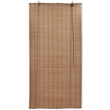 Rolgordijnen 2 St 100X160 Cm Bamboe Bruin