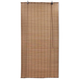 Rolgordijnen 2 St 120X220 Cm Bamboe Bruin