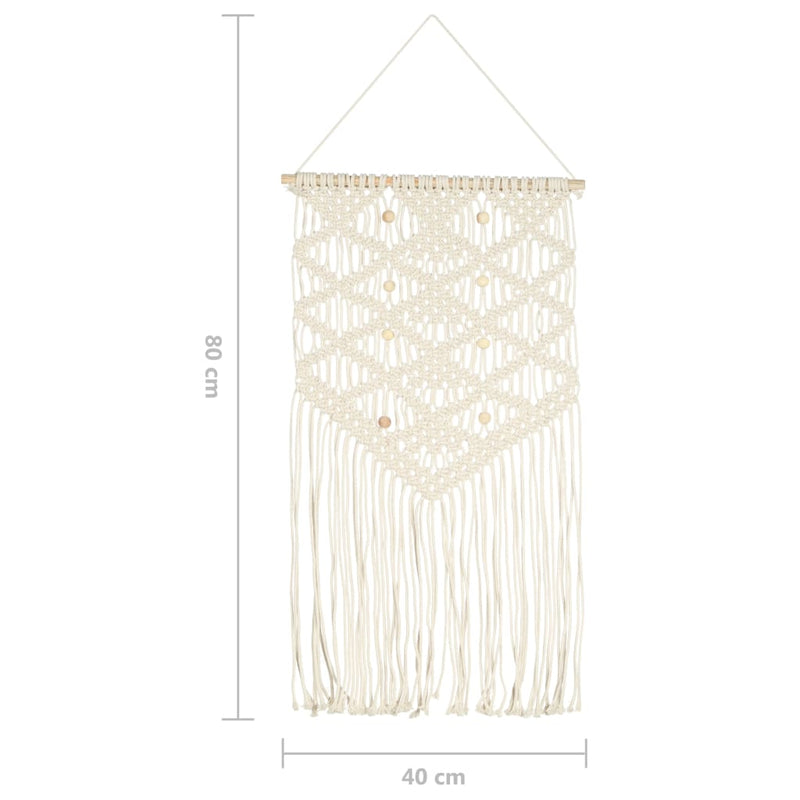 Wandhanger Macramé 40X80 Cm Katoen