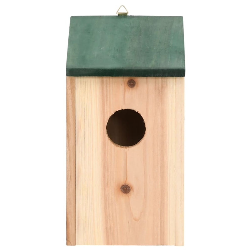 Vogelhuisjes 12X12X22 Cm Massief Vurenhout