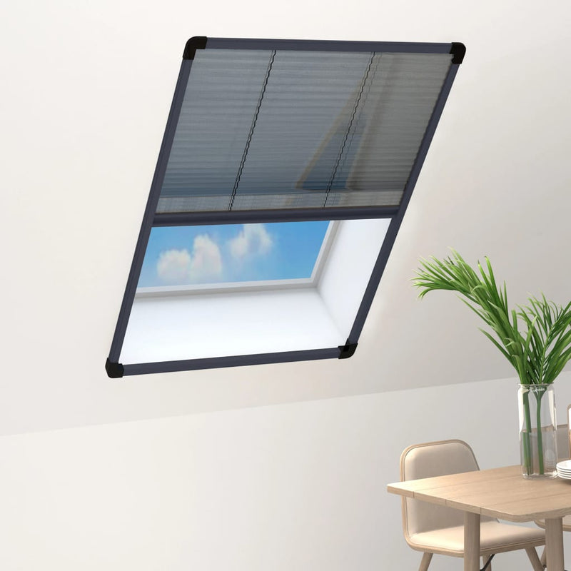 Raamhor Plissé Aluminium