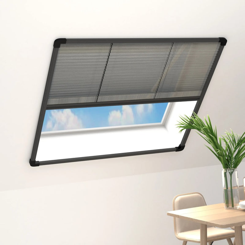 Raamhor Plissé Aluminium