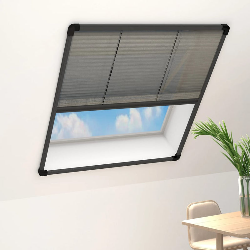 Raamhor Plissé Aluminium