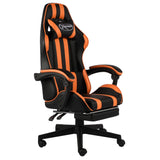 Racestoel Kunstleer Zwart En