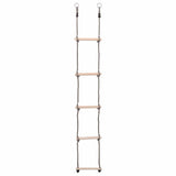 Ladder Met 5 Sporten 210 Cm Massief Grenenhout