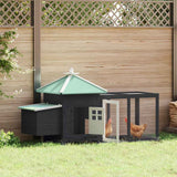 Kippenhok Met Nestkast 190X72X102 Massief Vurenhout