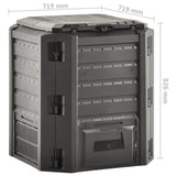 Compostbak Zwart