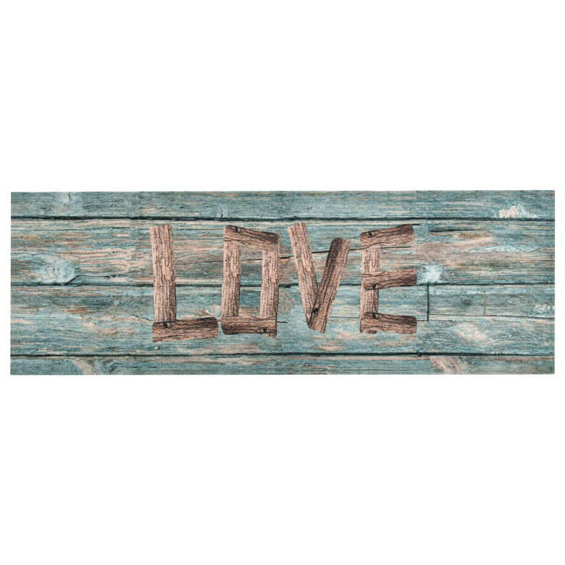 Keukenmat Wasbaar Love