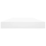 Wandschappen 40X10X1,5 Cm Bewerkt Hout Wit