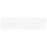Wandschappen 40X10X1,5 Cm Bewerkt Hout Wit