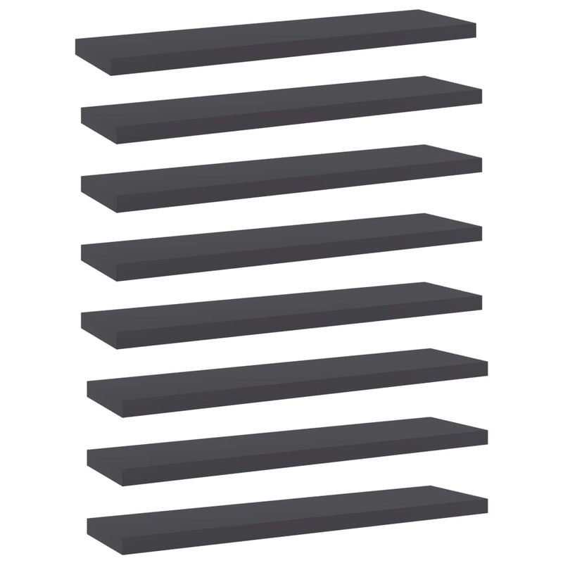 Wandschappen 40X50X1,5 Cm Bewerkt Hout Grijs