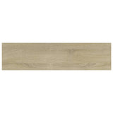 Wandschappen 40X10X1,5 Cm Bewerkt Hout Kleurig Sonoma Eiken