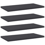 Wandschappen 40X50X1,5 Cm Bewerkt Hout Grijs