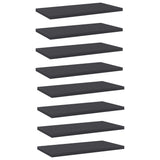 Wandschappen 40X50X1,5 Cm Bewerkt Hout Grijs
