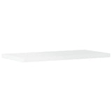 Wandschappen 40X20X1,5 Cm Bewerkt Hout Hoogglans Wit