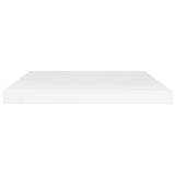 Wandschappen 40X20X1,5 Cm Bewerkt Hout Hoogglans Wit