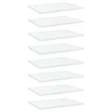 Wandschappen 40X10X1,5 Cm Bewerkt Hout Wit