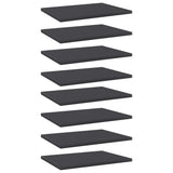 Wandschappen 40X50X1,5 Cm Bewerkt Hout Grijs