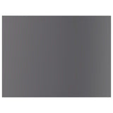 Wandschappen 40X30X1,5 Cm Bewerkt Hout Hoogglans Grijs