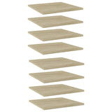 Wandschappen 40X10X1,5 Cm Bewerkt Hout Kleurig Sonoma Eiken