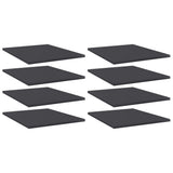 Wandschappen 40X50X1,5 Cm Bewerkt Hout Grijs