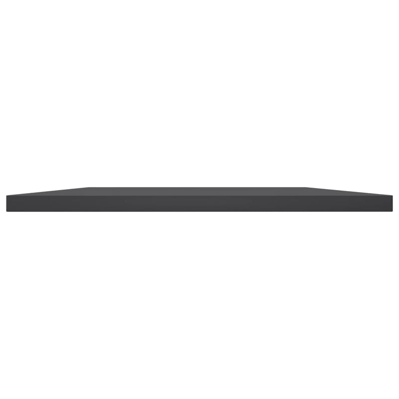 Wandschappen 40X50X1,5 Cm Bewerkt Hout Grijs